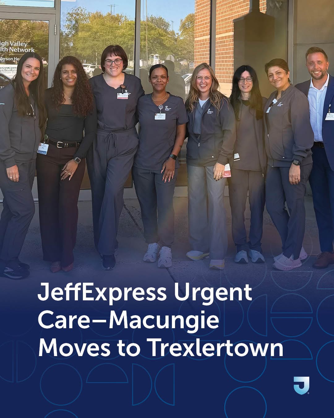 Instagram post by Dr. Charles K. Herman: Have you head the news? JeffExpress Urgent Care–Macungie has moved to Trexlertown! They're open and ready for you whenever you need them. Yo…
