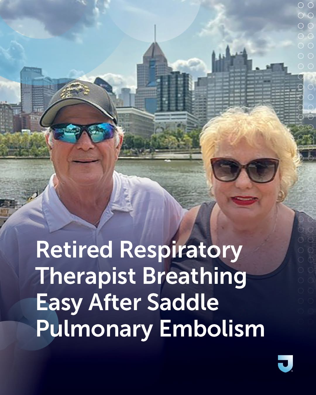 Instagram post by Dr. Charles K. Herman: When retired respiratory therapist and Air Force veteran Rick Wieand suddenly found himself unable to catch his breath, he knew something wa…