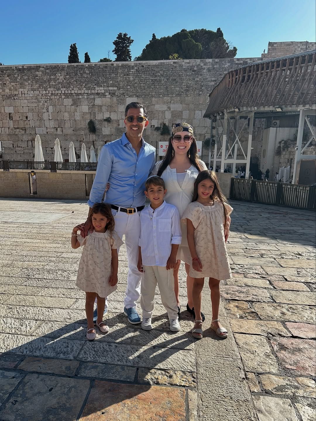Instagram post by Dr. Cherise M. Levi, DO, FAAD, FAOCD: Chag Sameach 🪬 #family #jerusalem