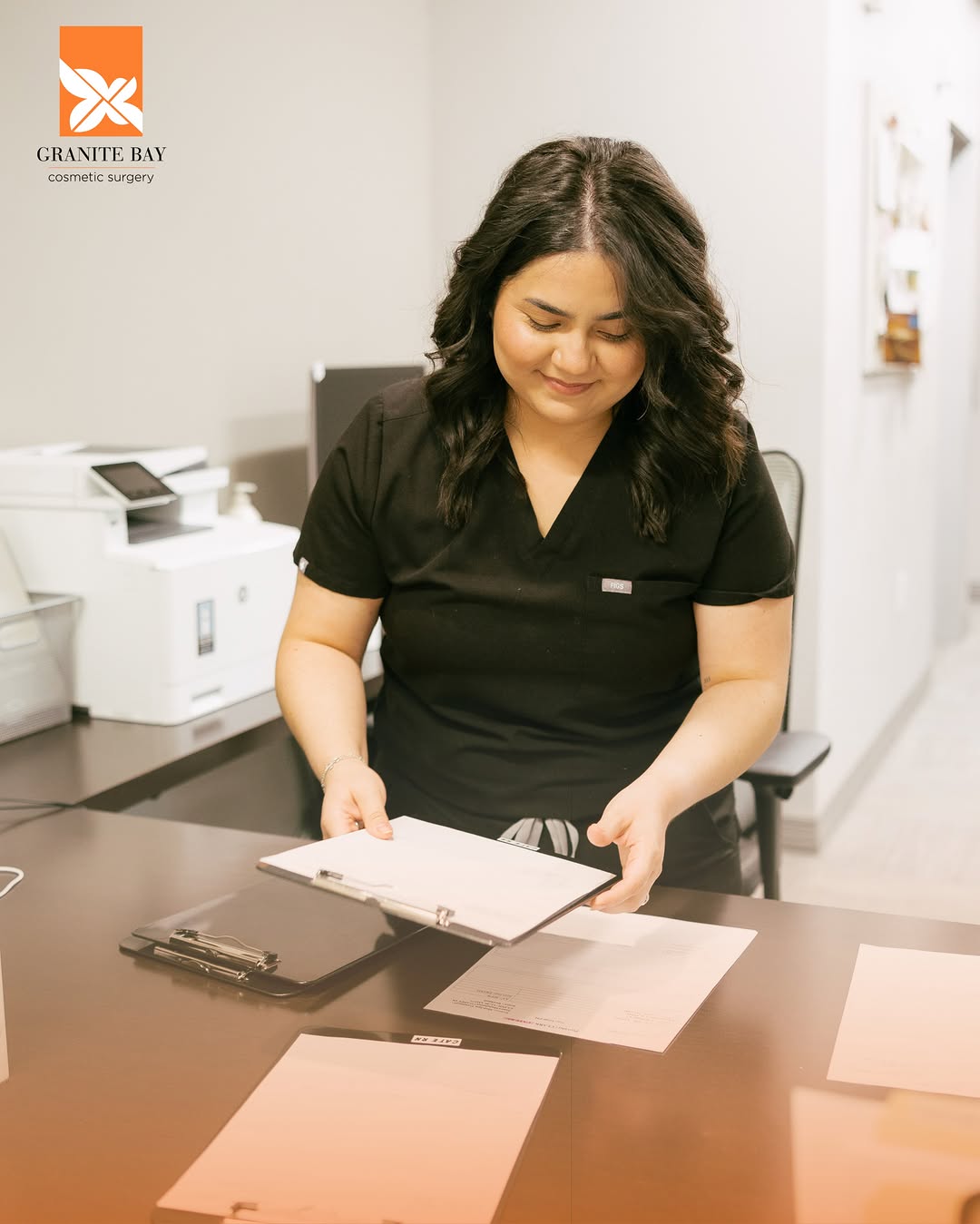 Instagram post by Dr. Christa Clark: It’s the people behind the scenes who help make every patient experience feel seamless. 🤍 From the first conversations to the details that …