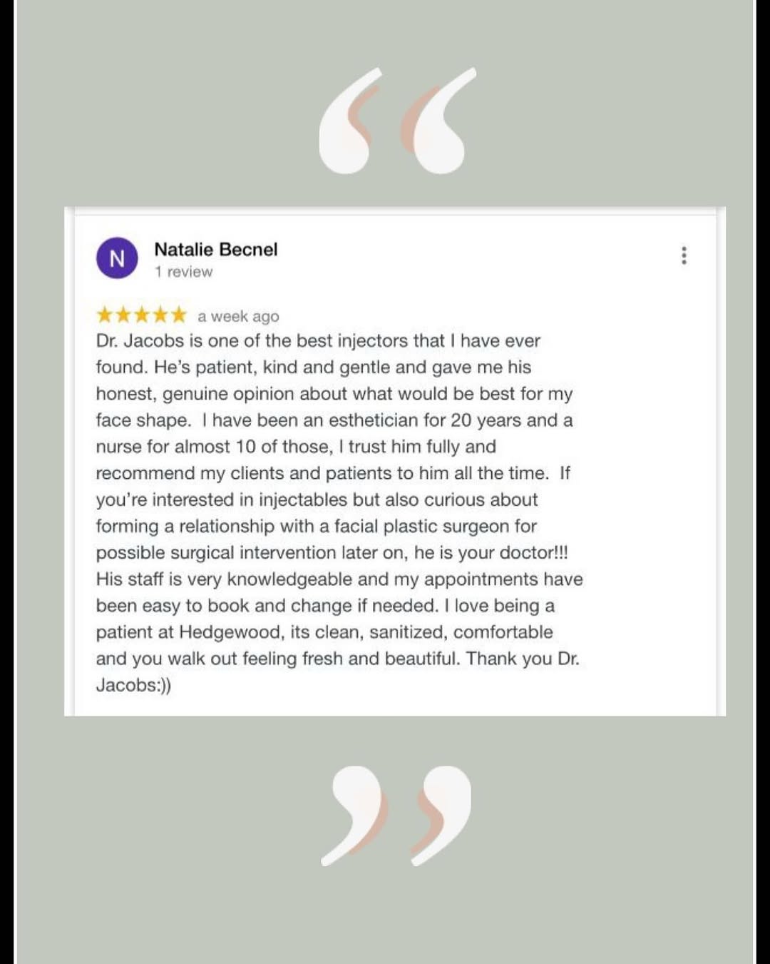 Instagram post by Dr. Christian D. Jacob: Want to schedule a Botox appointment? ☎️ 504-895-7642 #Hedgewoodplasticsurgery #facialplasticsurgery #cosmeticinjectables #googlereviews #ha…