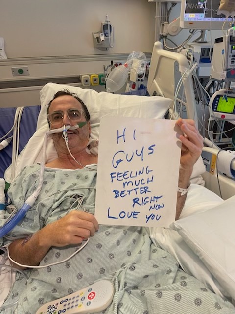 Instagram post by Dr. Christopher L. Robinson: A cough that wouldn't go away changed David Peterson's life. A visit to a local clinic near his home in Washington, D.C., revealed a dark sp…