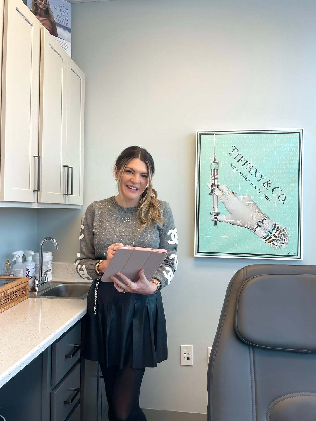 Instagram post by Dr. Christopher Pellegrino: Come see Tiffany before the end of the month to save $50 on your Dysport treatment AND earn $50 off your next treatment! You won’t want to m…