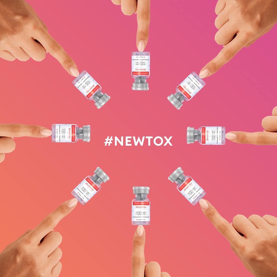 Instagram post by Dr. Christopher R. Lumley, DO: Everyone likes something shiny and new! We are offering discounted pricing to try “NEWTOX”. Jeuveau is a neurotoxin that is a direct competi…