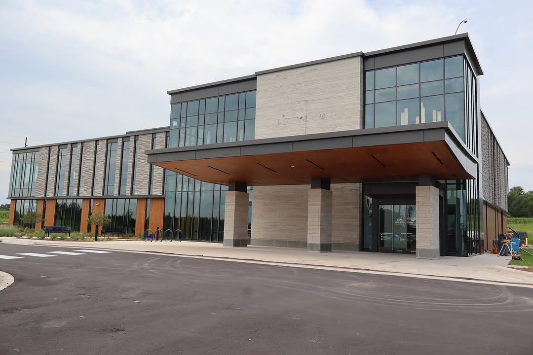 Instagram post by Dr. Clifford King: What do we think about when we open a new clinic? 🤔 Access. Wellness. Sustainability. Community. Convenience. Our new SSM Health Outpatient…