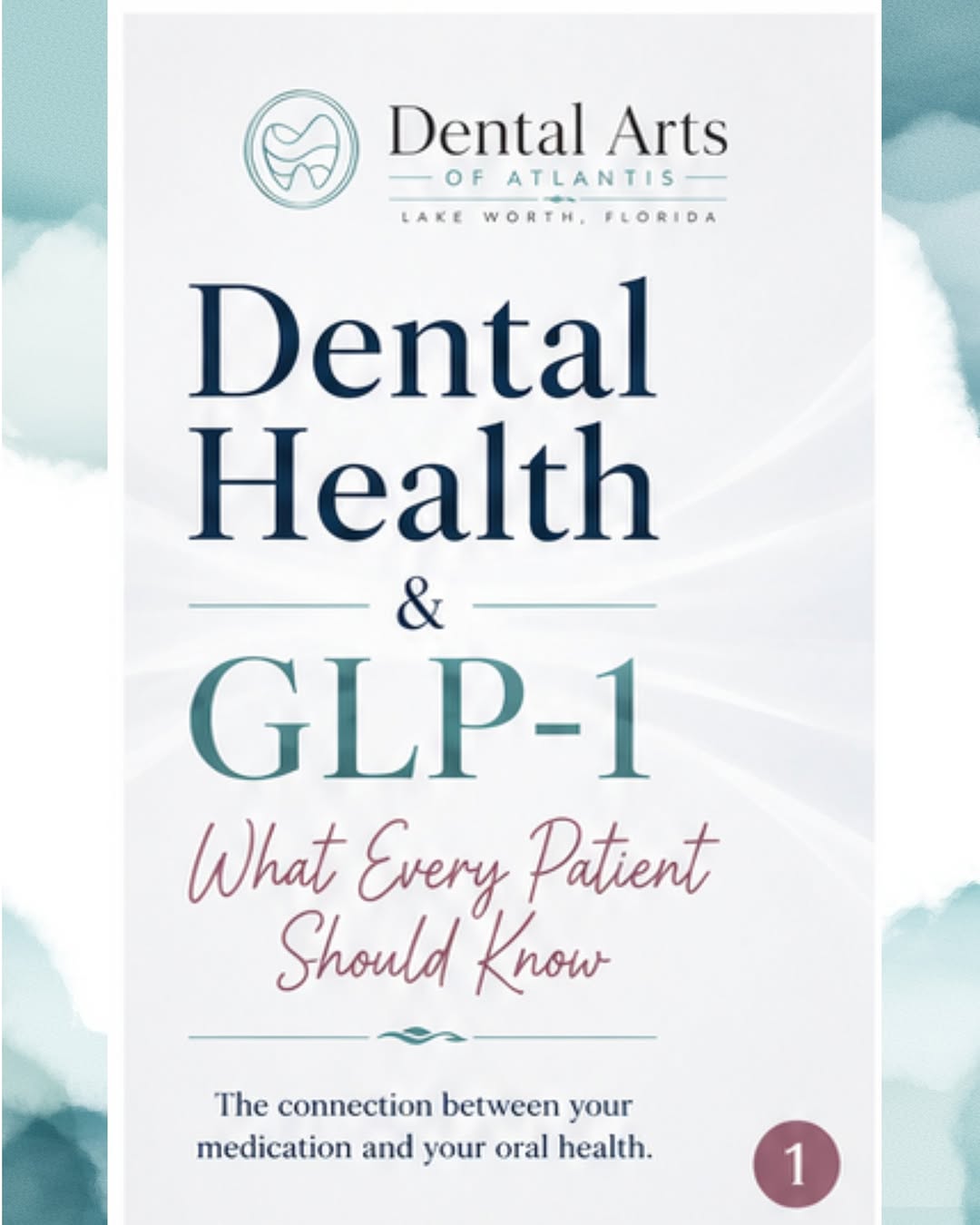 Instagram post by Dr. Colleen Lam, D: 💙 **GLP-1 Medications & Your Smile: What You Need to Know** GLP-1 medications like **Ozempic®, Wegovy®, Mounjaro®, and Zepbound®** have hel…