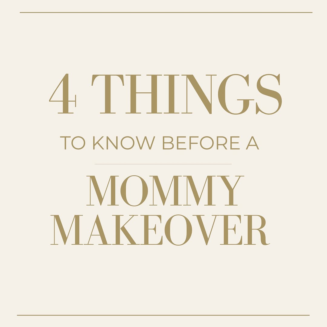 Instagram post by Dr. Corwin Martin: Thinking about a mommy makeover? There’s more to the process than choosing your procedures. Every detail matters—from creating a plan that c…