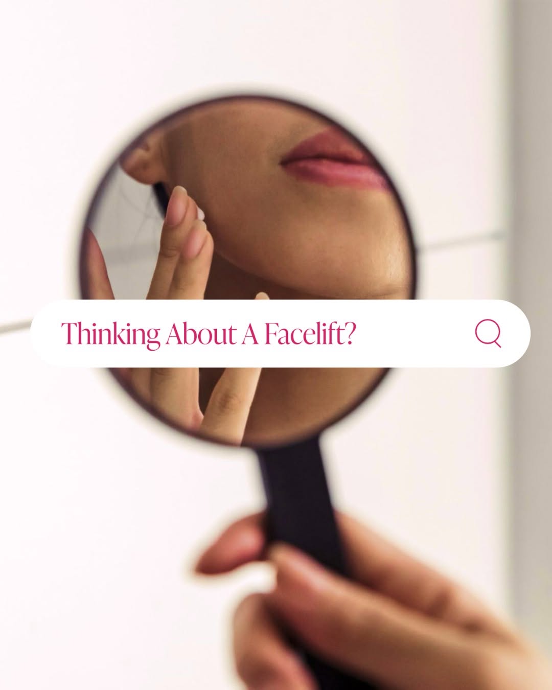 Instagram post by Dr. Courtney Caplin: If a facelift has been on your mind and you are not sure where to start, this one is for you 🤍 We have put together a complete guide coveri…