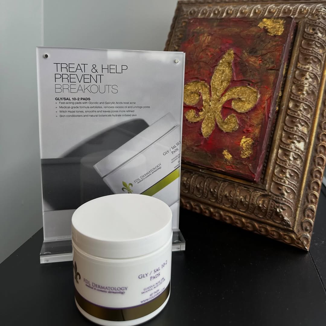 Instagram post by Dr. Courtney Herbert: ✨Skincare product of the week✨ Spring cleaning is here and our glycolic acid + salicylic acid pads are great for gentle exfoliation and deep…