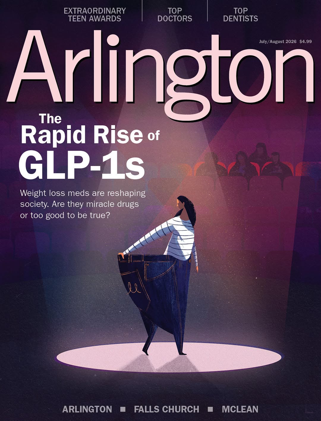 Instagram post by Dr. Courtney Herbert: Thank you Arlington Magazine Always humbled by this honor! PS —This issue is fabulous and I wanted to congratulate Lucas Jones. He was named…
