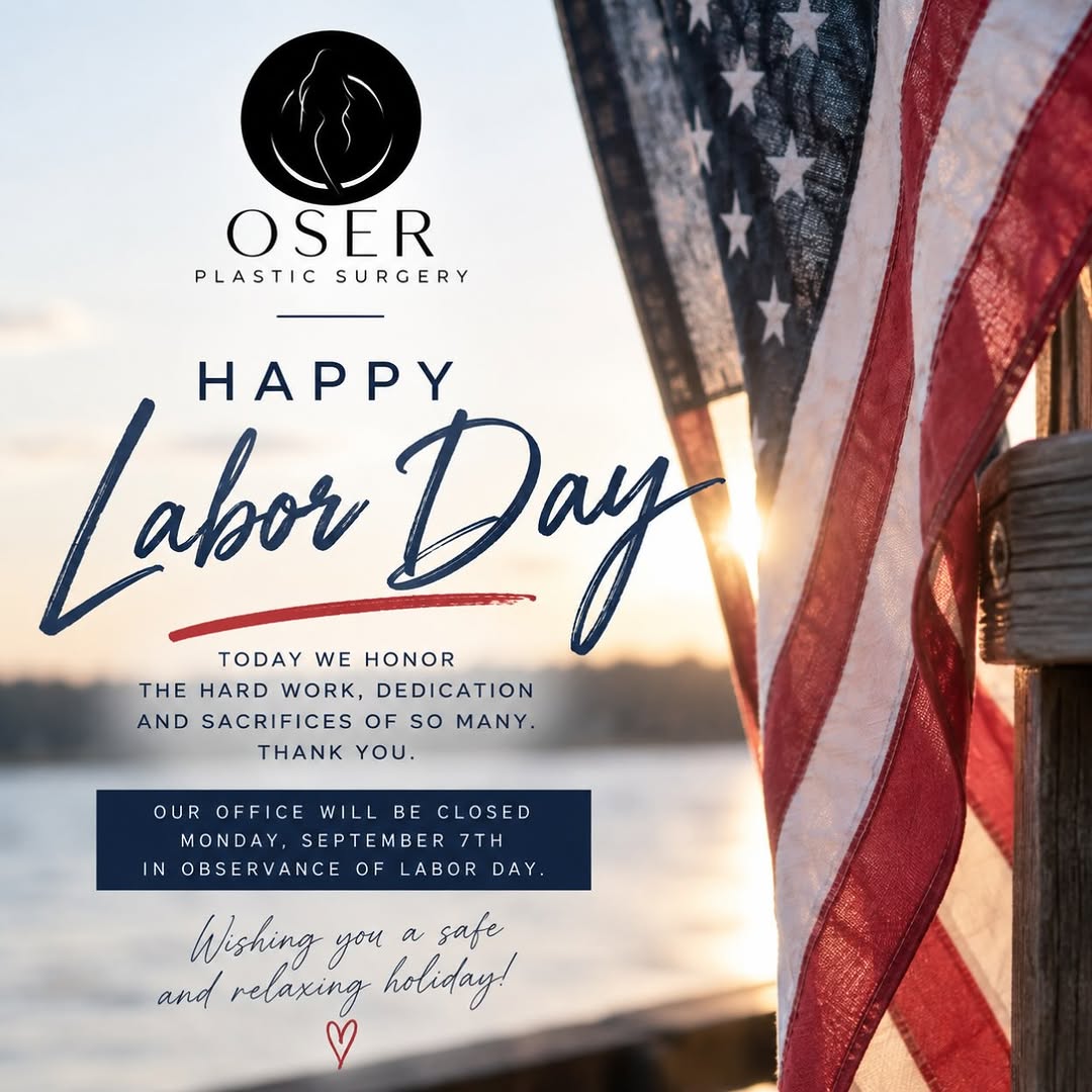 Instagram post by Dr. Craig Oser, DO: Happy Labor Day from all of us at Oser Plastic Surgery! 🇺🇸✨ Today we celebrate the hard work, dedication, and contributions of workers eve…