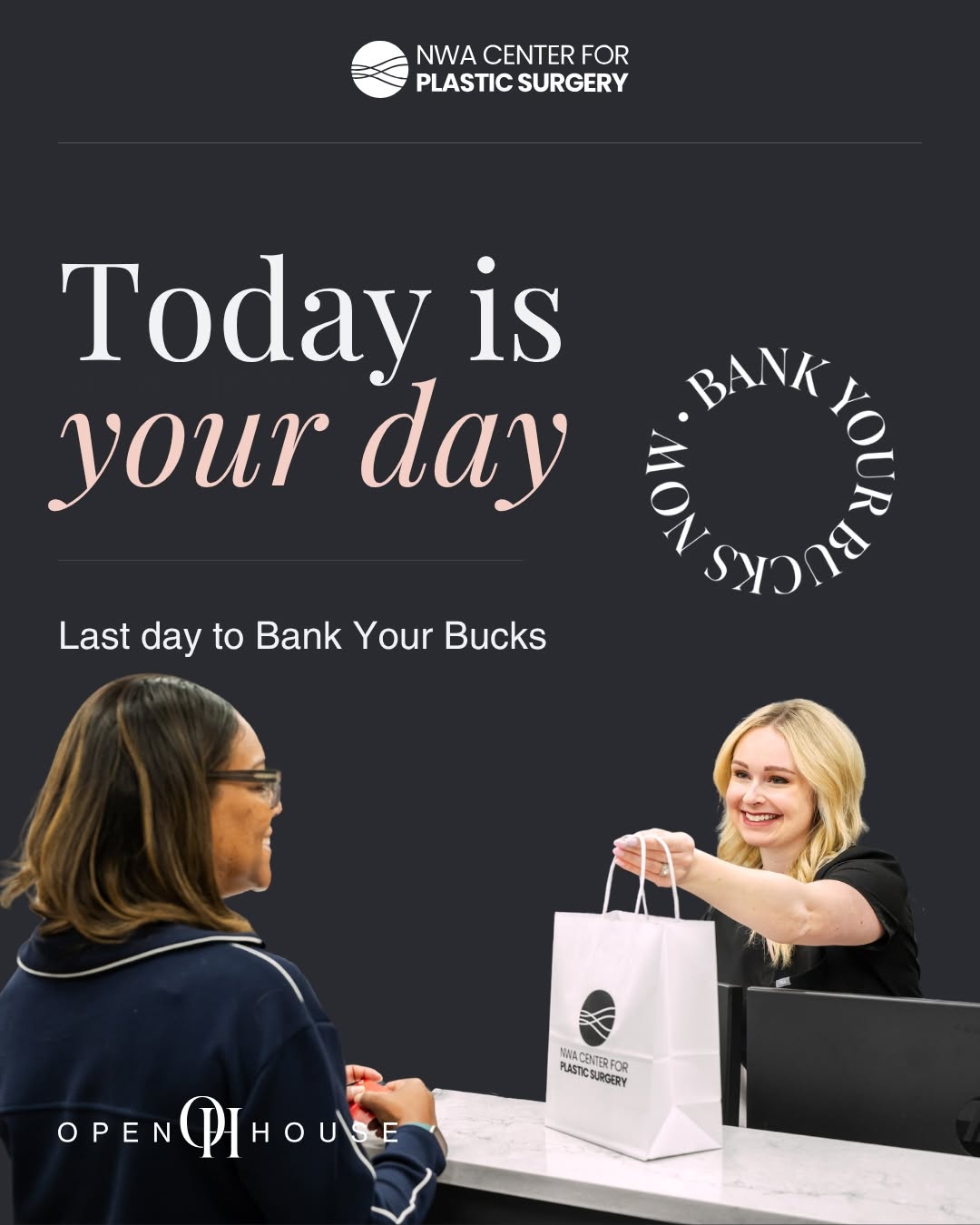 Instagram post by Dr. D. Heath Stacey: Today is the final day to Bank Your Bucks. ✨ Don't let the day get away from you. Banking takes only a few minutes and gives you access to e…