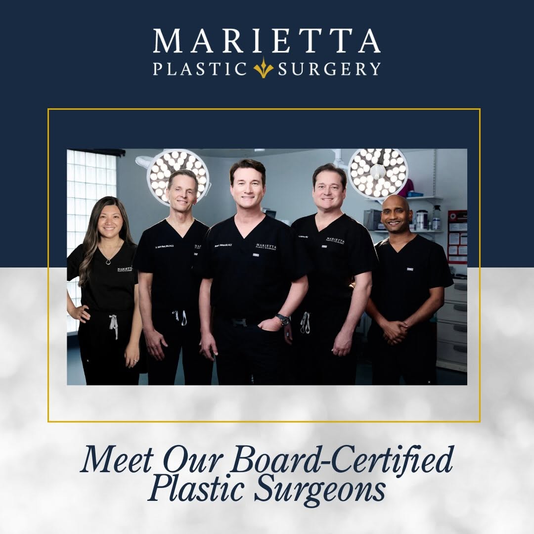 Instagram post by Dr. D. Keith West: Meet the dream team! 🌟 Get to know all of Marietta Plastic Surgery’s plastic surgeons. Their expertise and dedication are here to help you …