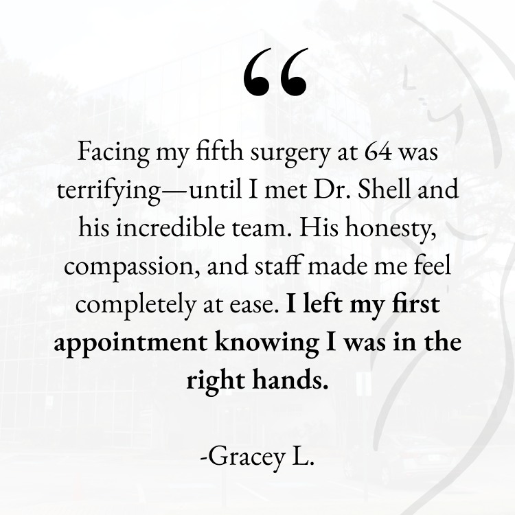 Instagram post by Dr. Dan H. Shell III: ✨ Trust makes all the difference ✨ We understand that choosing surgery—especially after previous experiences—can feel overwhelming. Creating…