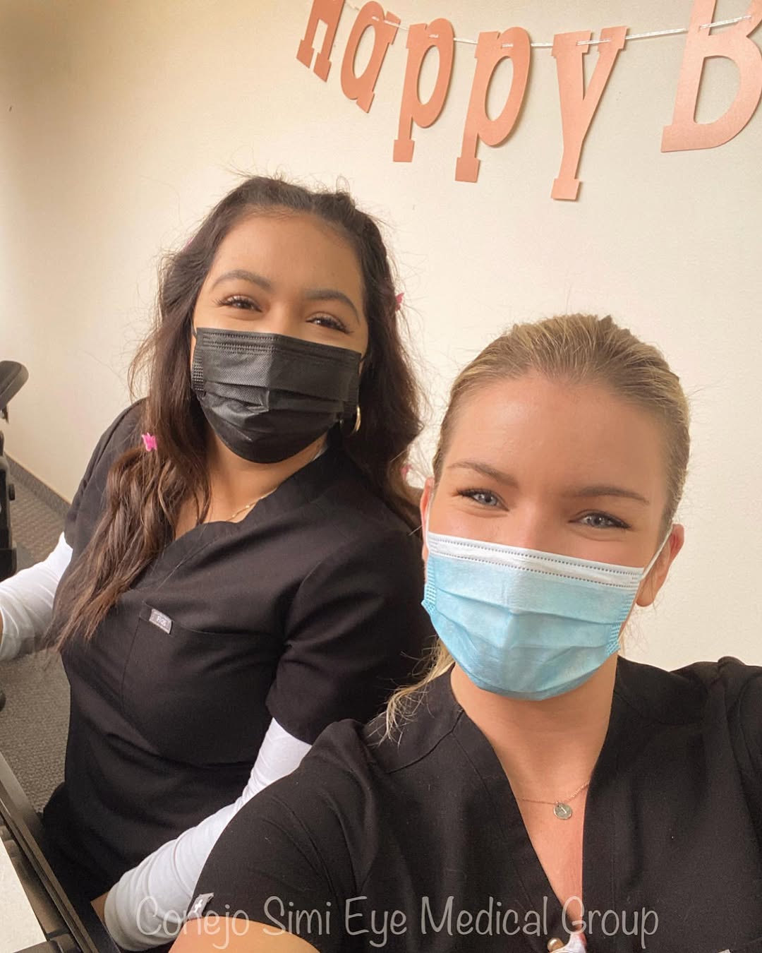Instagram post by Dr. Daniel Ebroon: Happy Birthday Arelly!! 💕a CSE ROCK STAR!!🎂🥳 • • • • #wearfigs #healthcareworkers #ophthalmology #healthcareheroes #birthdaygirl #souther…