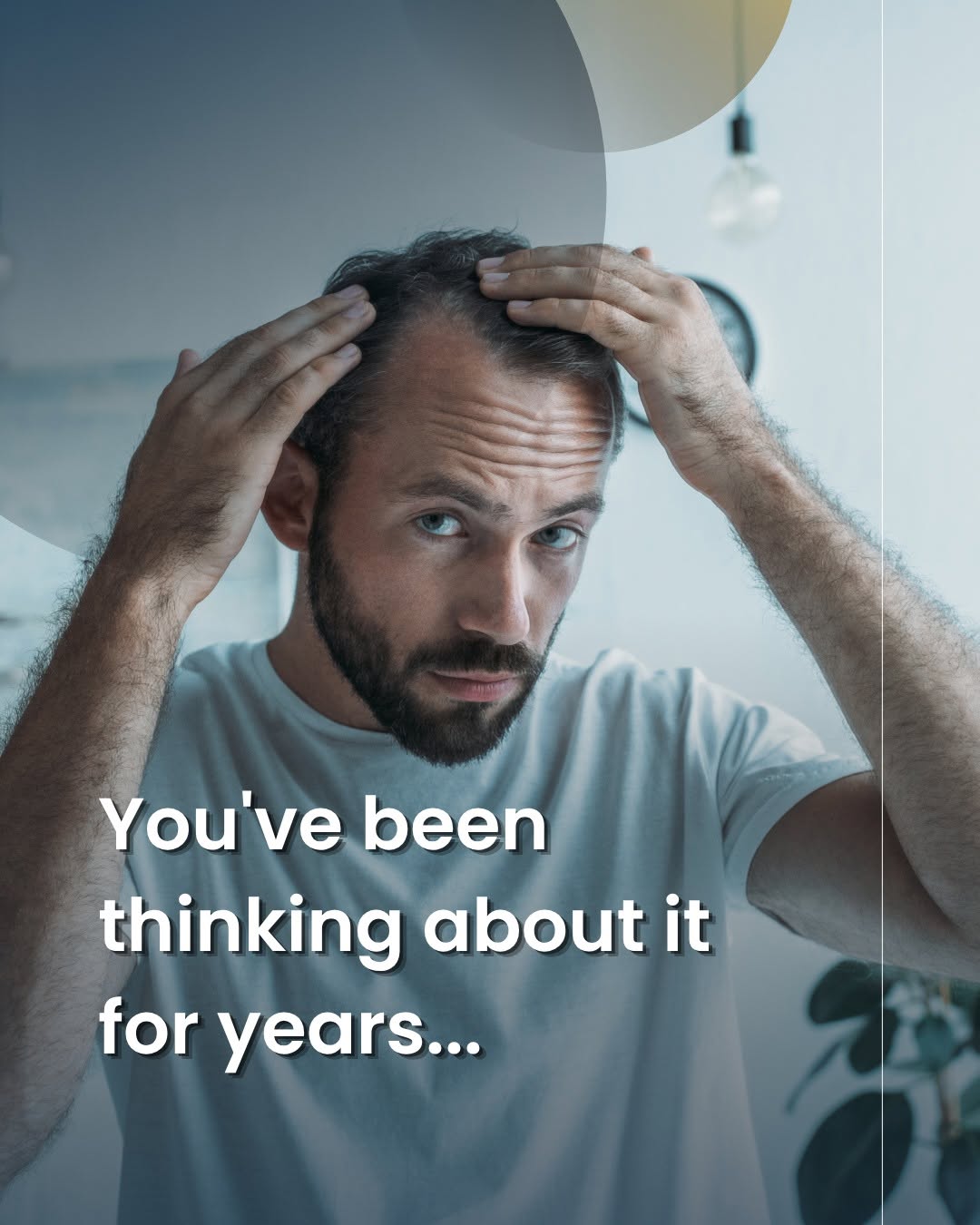 Instagram post by Dr. Daniel J. Lee: If you've been thinking about a hair transplant for years, this is your sign. Most patients tell Dr. Lee the same thing after their procedur…