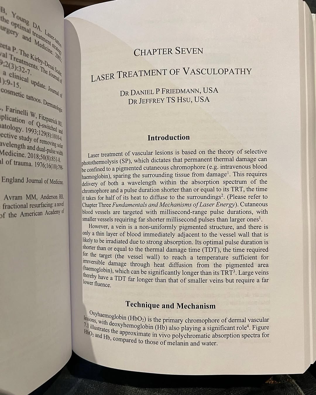 Instagram post by Dr. Daniel P. Friedmann: My thanks to Sky Wong for allowing @hsuderm and I to write a book chapter for this wonderful book. At this point, my last one for a long tim…