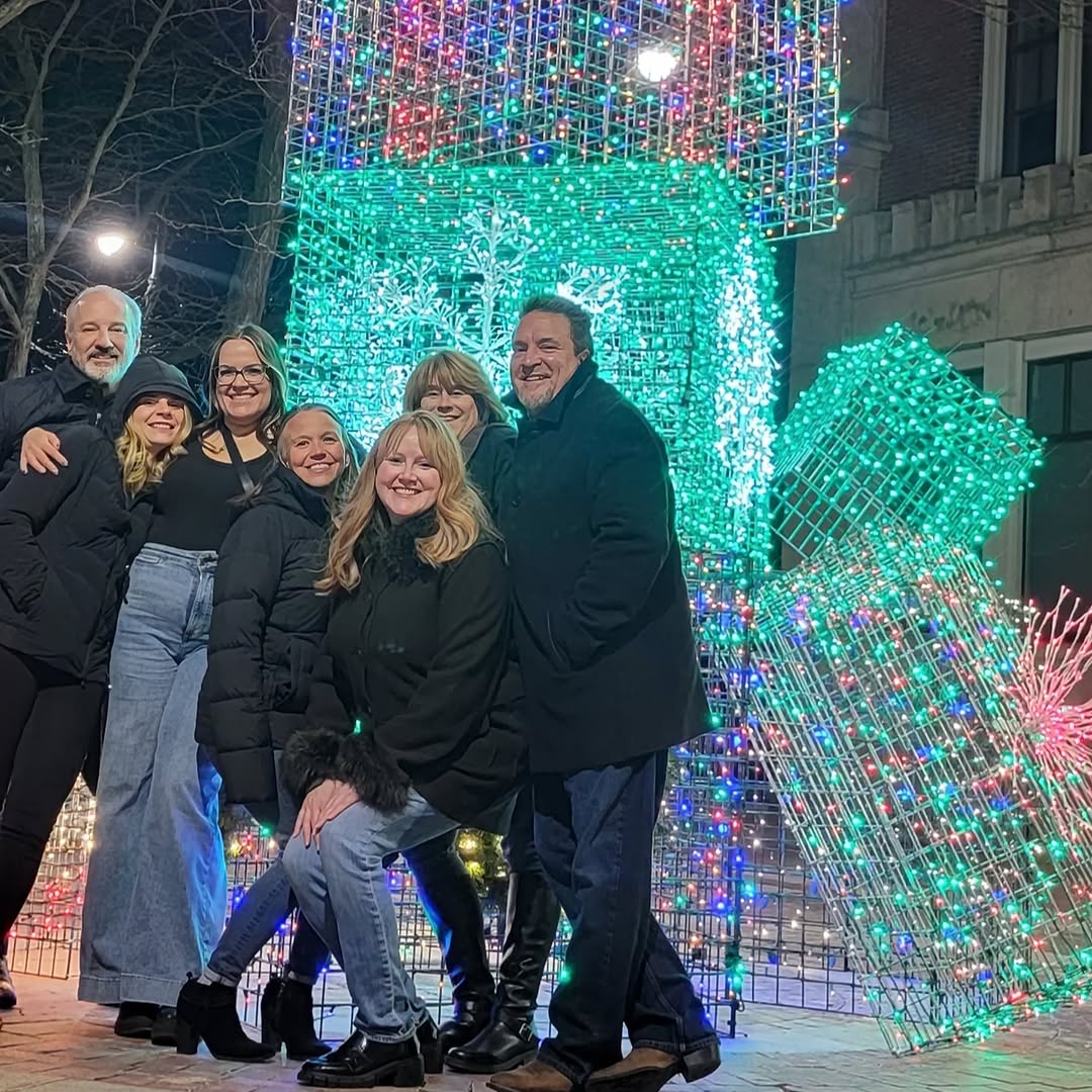 Instagram post by Dr. Daniel Sterling: Santa's sleigh may be full, but our hearts are too! We had ourselves some fun the other night and celebrated another wonderful year because …