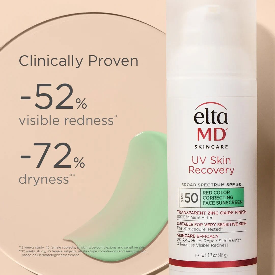 Instagram post by Dr. Darrell W. Gonzales: We now carry Elta MD Recovery! Perfect for Rosacea patients and post procedure! Call our office to get yours. (858)657-0267