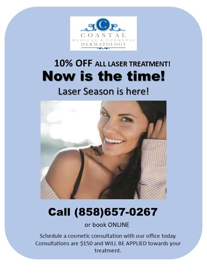 Instagram post by Dr. Darrell W. Gonzales: Let’s take advantage of this cloudy weather! It’s laser season! ⛅️ 😌 #weather #lajollacove #costalliving #laserseason #sofwave (858)657-026…
