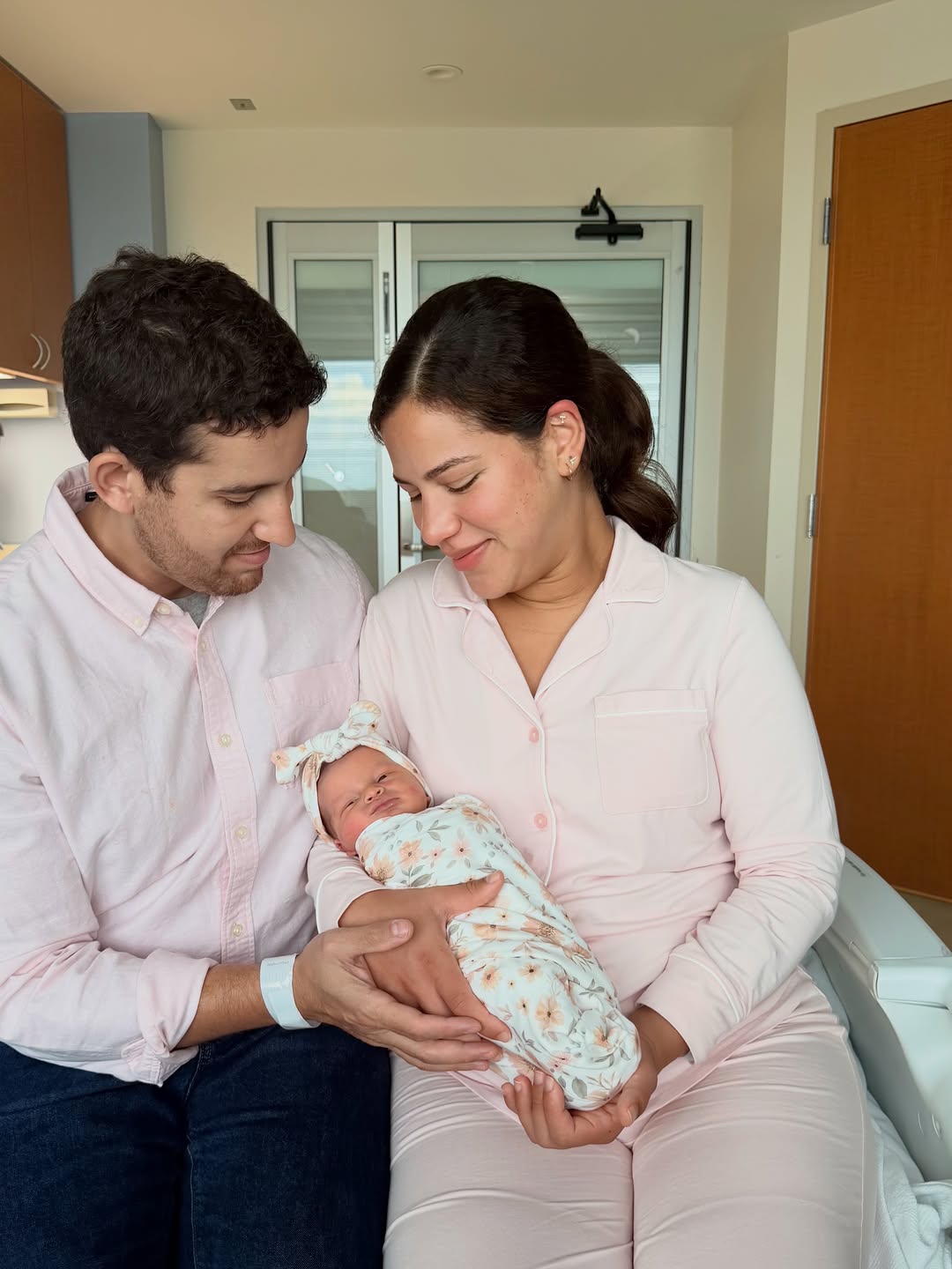 Instagram post by Dr. David A. Lickstein: A beautiful new arrival to celebrate! Please join us in congratulating Dr. Thais Polanco and her husband, Dr. Christopher DeJesus, on the ar…