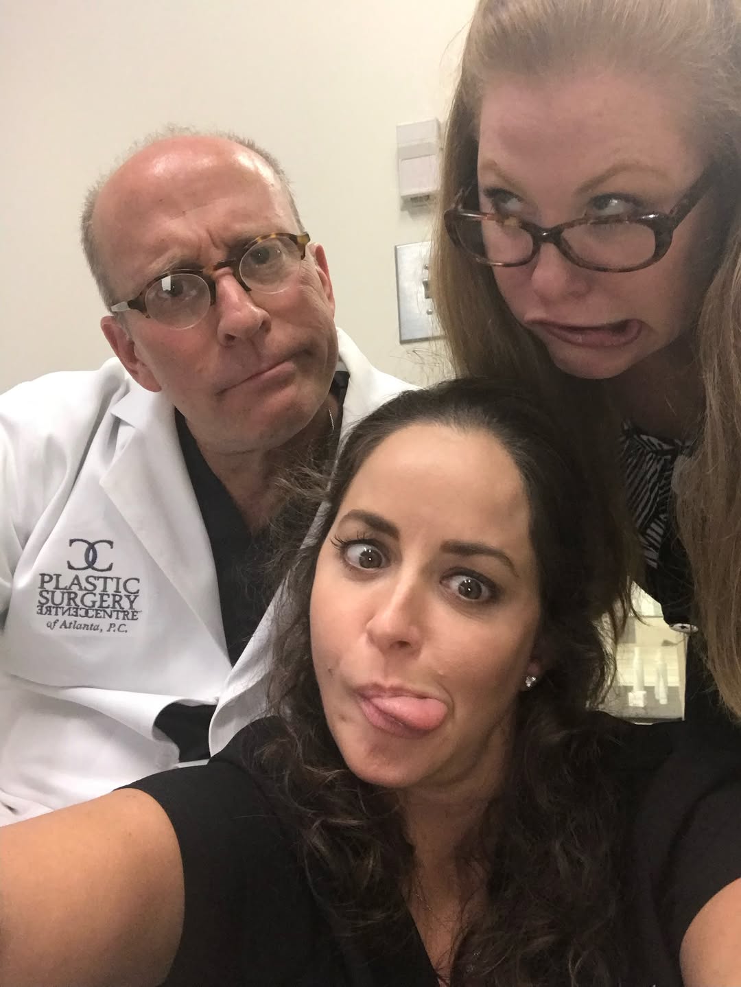 Instagram post by Dr. David B. Brothers: 2019 Throw back back Thursday!! #workfamily 😂😂 @ivetteballara @pinderangel @plasticsurgerycentreofatlanta