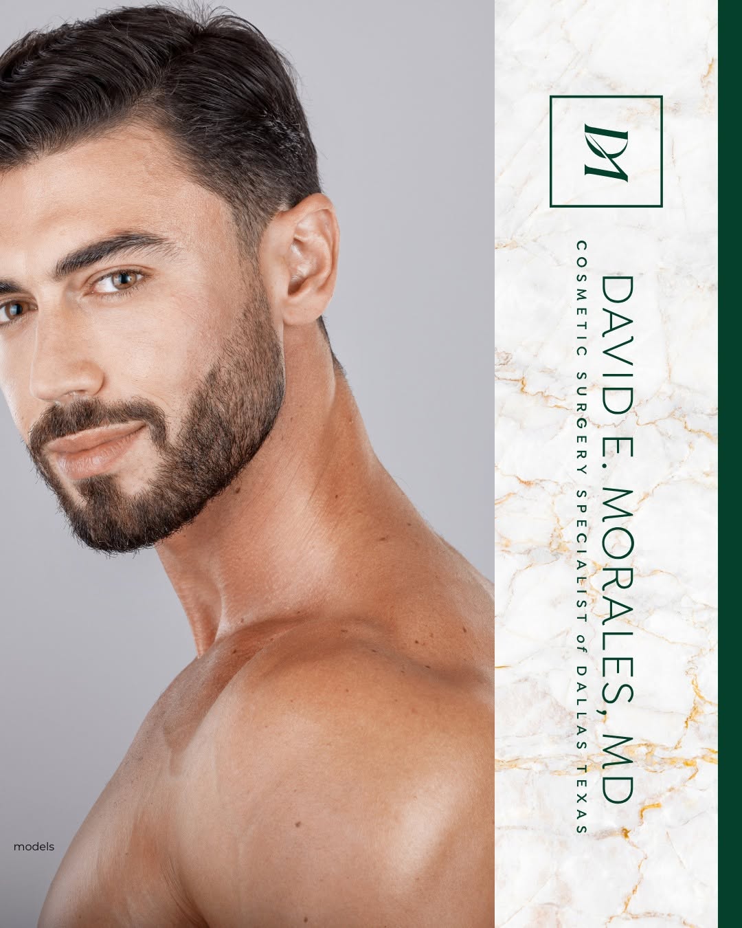Instagram post by Dr. David E. Morales: A refreshed look doesn’t have to look overdone. A male facelift can help restore a stronger, more defined appearance by addressing visible s…