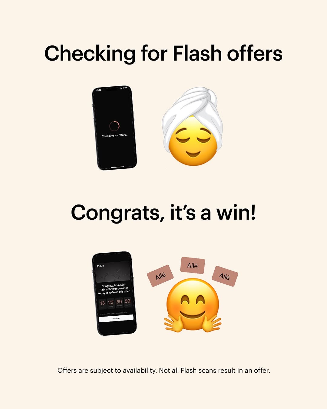 Instagram post by Dr. David J. Sire: Allē Flash can bring surprise offers to your next appointment, adding some extra excitement the moment you check in. 🎉 Have you gotten a Fl…