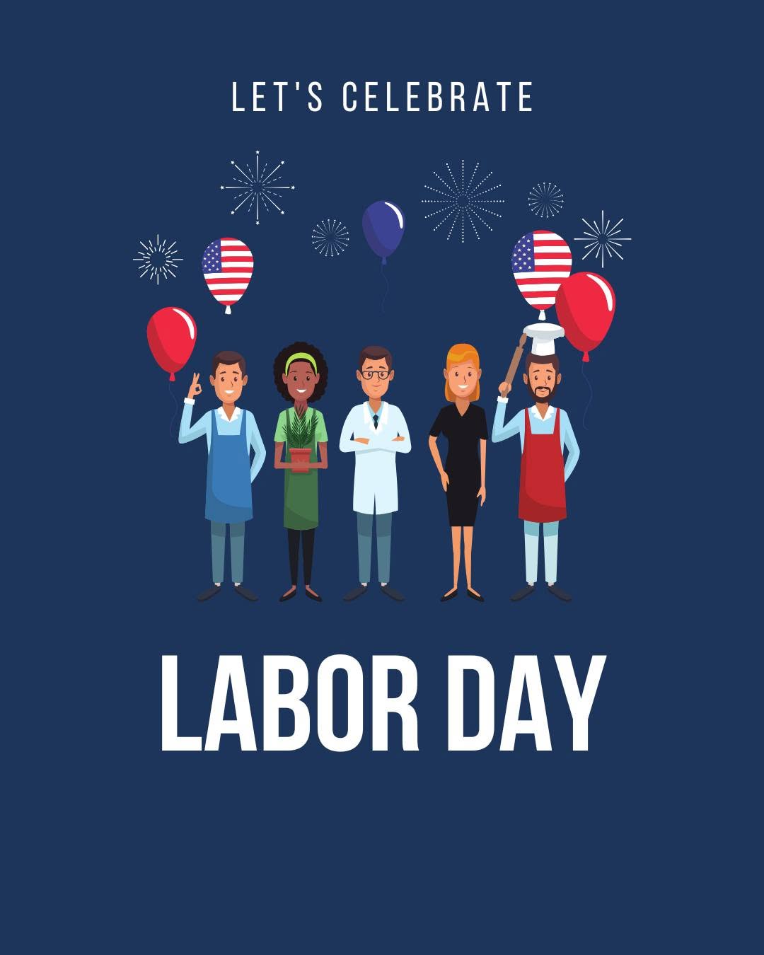 Instagram post by Dr. David Nicholas Csikai: Labor Day is a time to recognize the people whose hard work, commitment, and service make a lasting impact. May your day be filled with grat…