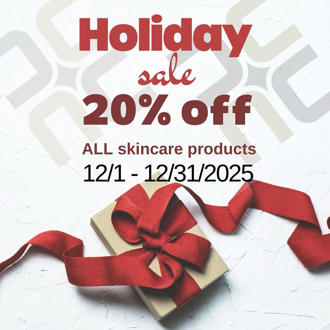 Instagram post by Dr. David No: This December, give the gift of great skin. Enjoy 20% off all skincare products all month long at The Dermatology Center 🎄🎅🏼✨