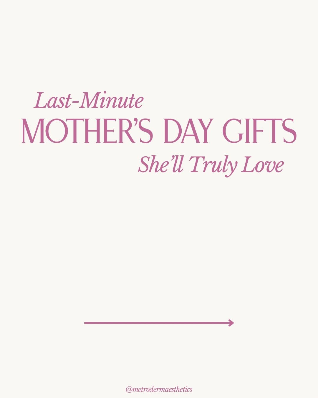 Instagram post by Dr. David R. Hensley: The ultimate Mother’s Day gift guide is here ✨ Give mom the gift of glowing skin with our exclusive skincare bag bundles — curated favorites…