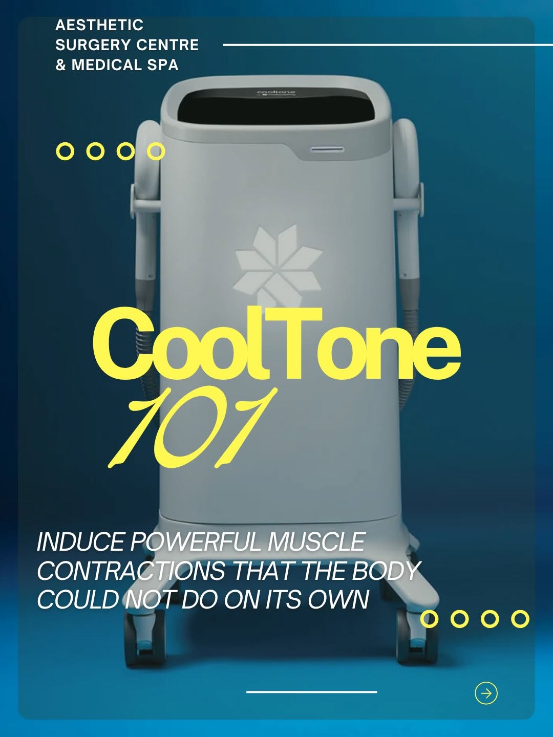 Instagram post by Dr. David V. Pratt: Ready to strengthen, tone & firm? ✨ CoolTone® uses magnetic muscle stimulation to target the muscles of the abs, glutes, and thighs—helping …