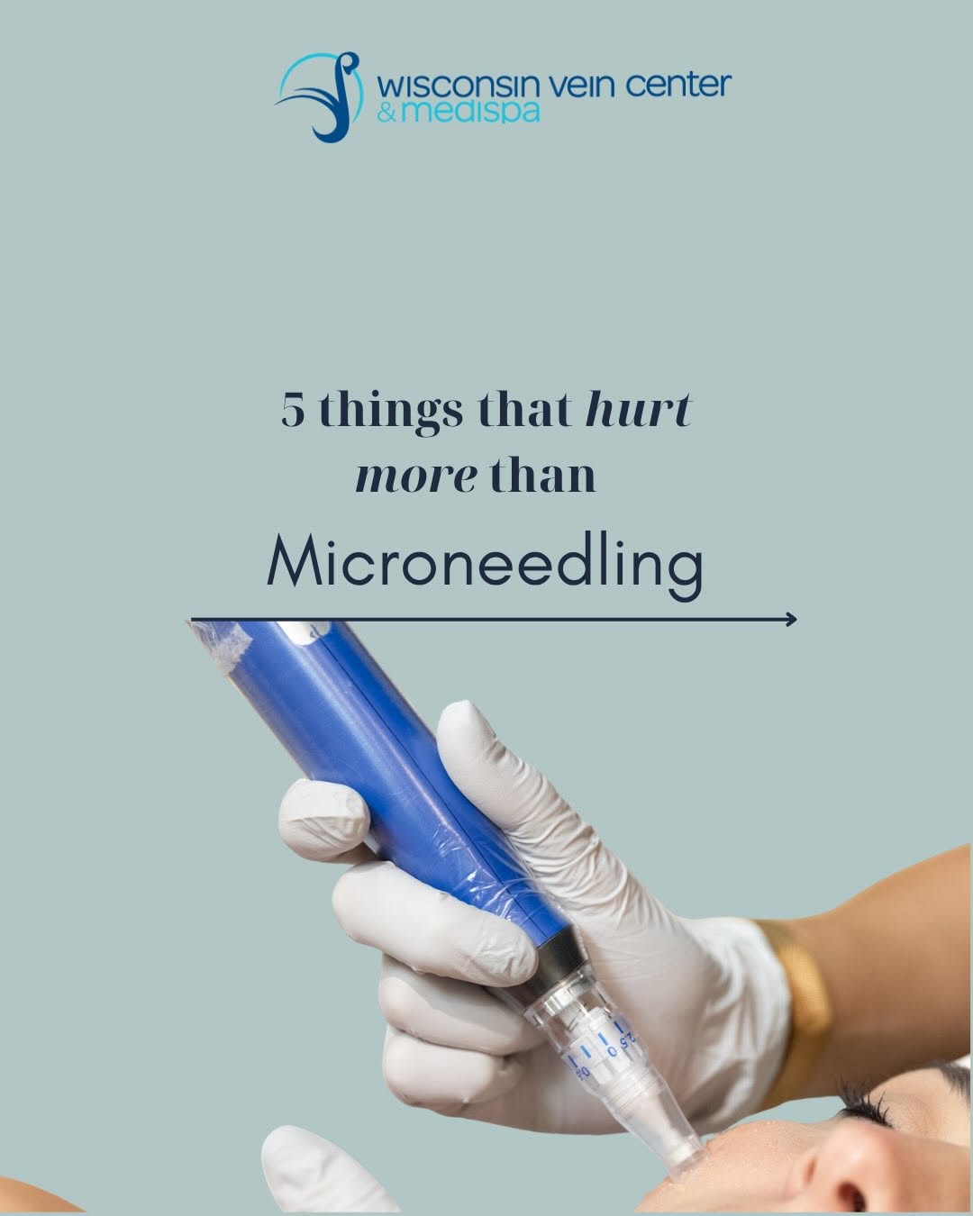 Instagram post by Dr. Deborah Manjoney: Microneedling is the least of our pain problems 😅 Our staff works hard to make sure you experience minimal pain & maximal relaxation during…