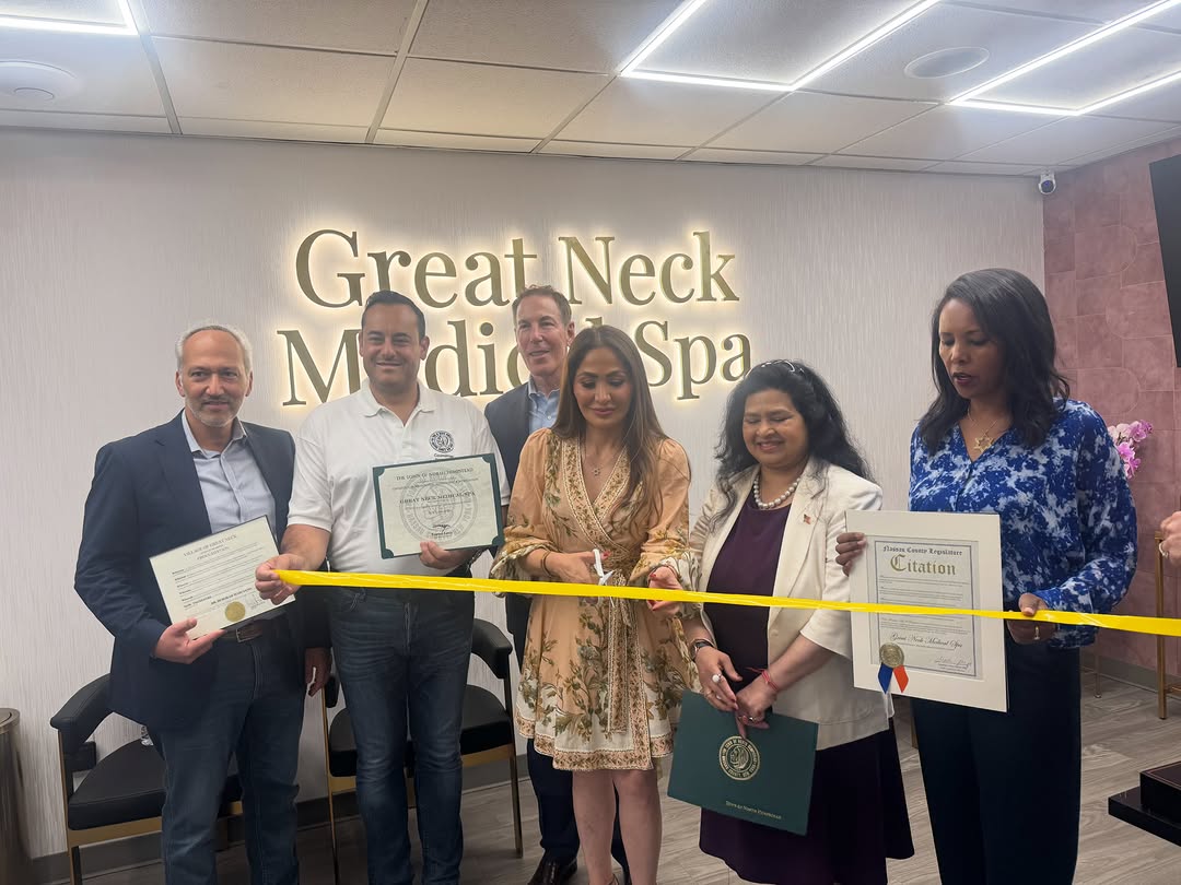 Instagram post by Dr. Deborah Marciano, DO: Thank you @maziourlegislator and @drelizahaimi for the special day. The ribbon cutting for Dr. Haimi and I was a success!