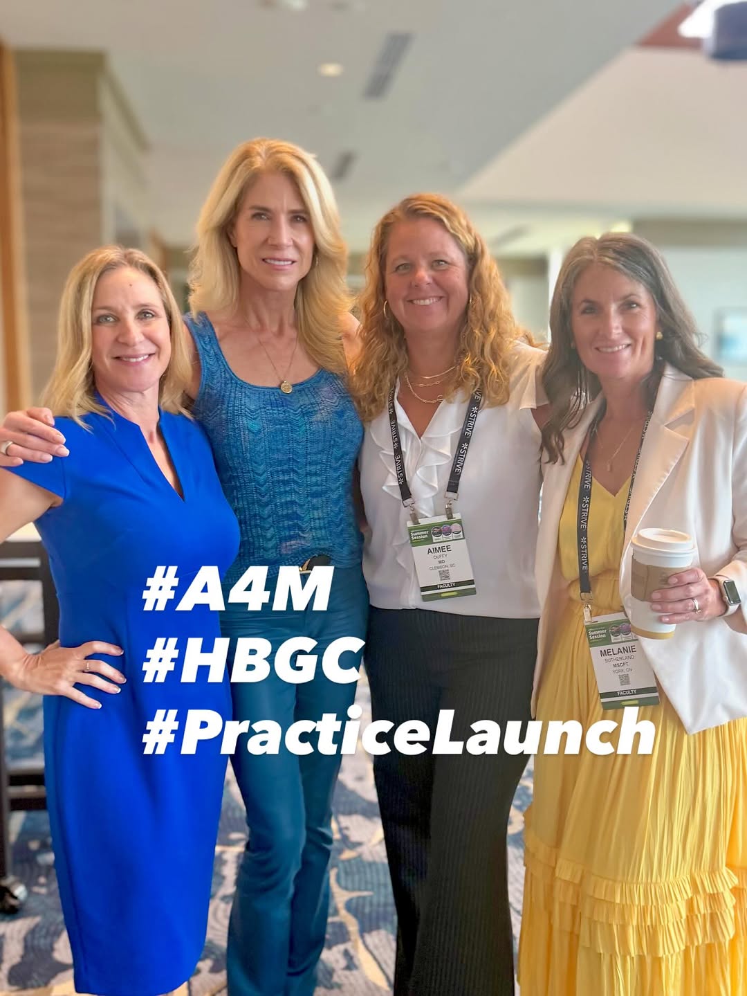 Instagram post by Dr. Deborah Matthew: We had such a great weekend at the A4M Practice Management module in Denver this weekend with @jj.virgin @aimeeduffymd @bodycotoronto @travi…