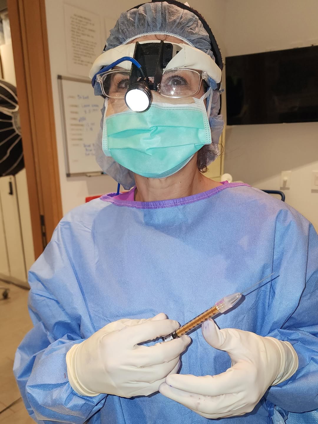 Instagram post by Dr. Debra M. Kroll: Today was a great OR day. The first case was a lower eyelid blepharoplasty with fat transposition. The second case was a brow recontour with…