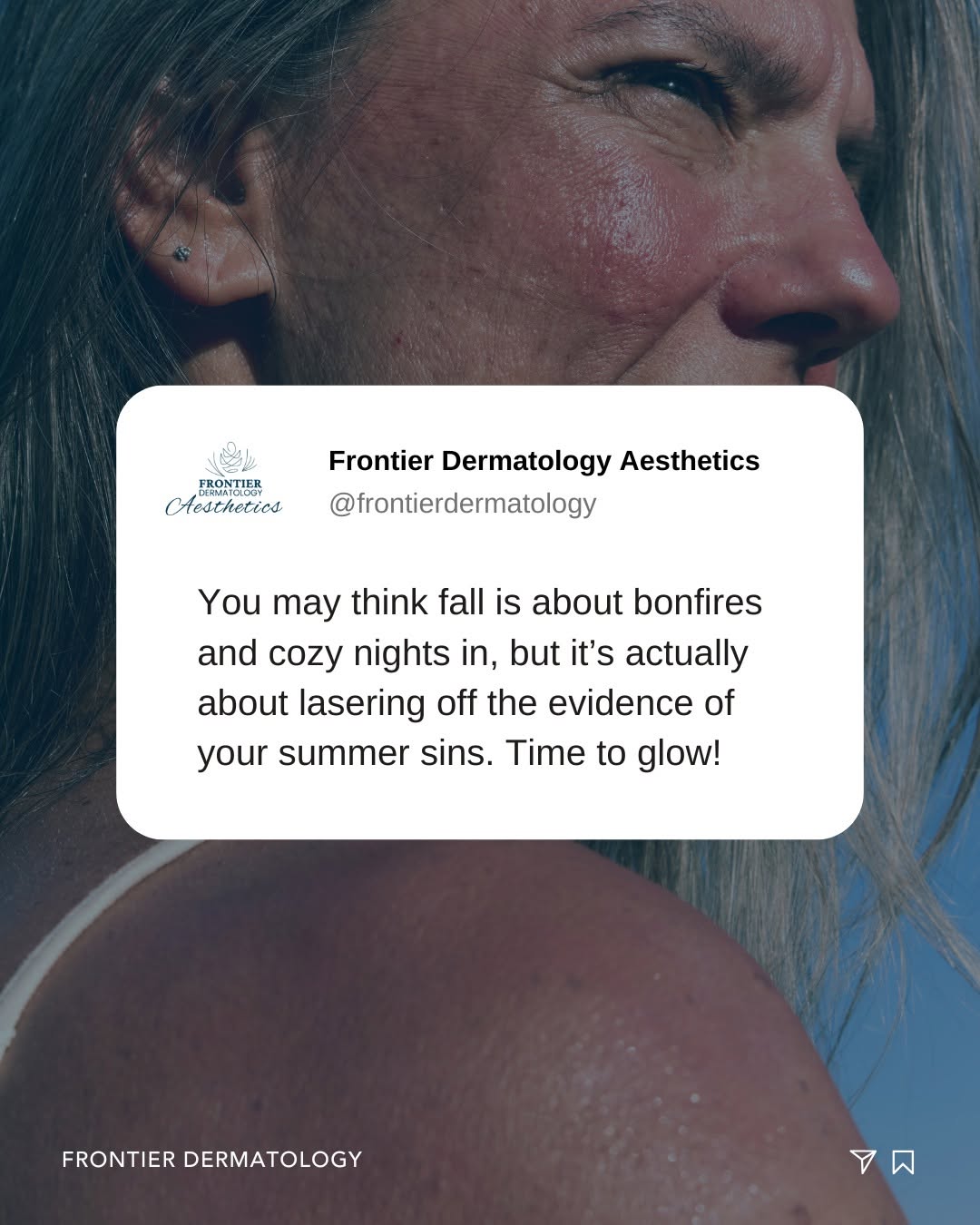 Instagram post by Dr. DeEtta M. Gray: Here's the insider secret: as the days get shorter and UV exposure drops, it becomes the ideal season for treatments that call for a little …