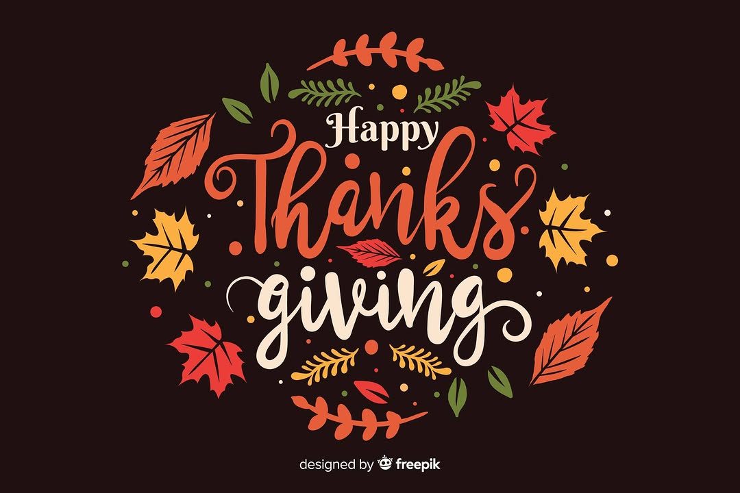 Instagram post by Dr. Deirdre M. Rhoad: Wishing you and yours a joyful Thanksgiving holiday! We are so thankful for all of our wonderful patients. You are our family!