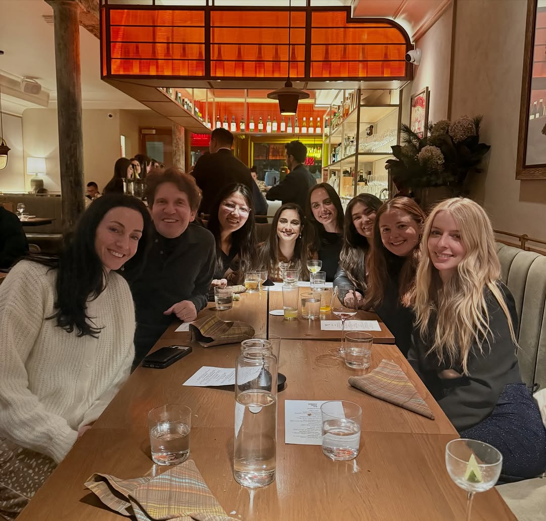 Instagram post by Dr. Dennis Gross: Holiday Office Dinner Party 2025✨ Great people, great food, and a great time was had! #happyholidays #bangkoksupperclub #workpartyfun
