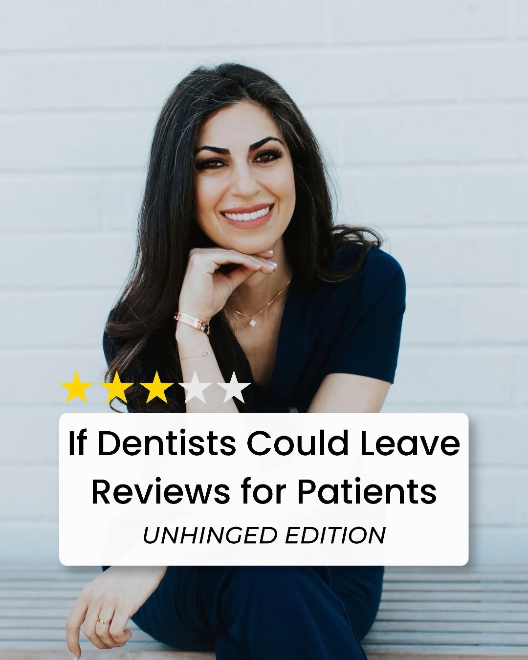 Instagram post by Dr. Desiree Yazdan: DENTISTS- I hope this puts a smile on your face today and makes you giggle. And to our patients-> you are truly at the heart of everything w…