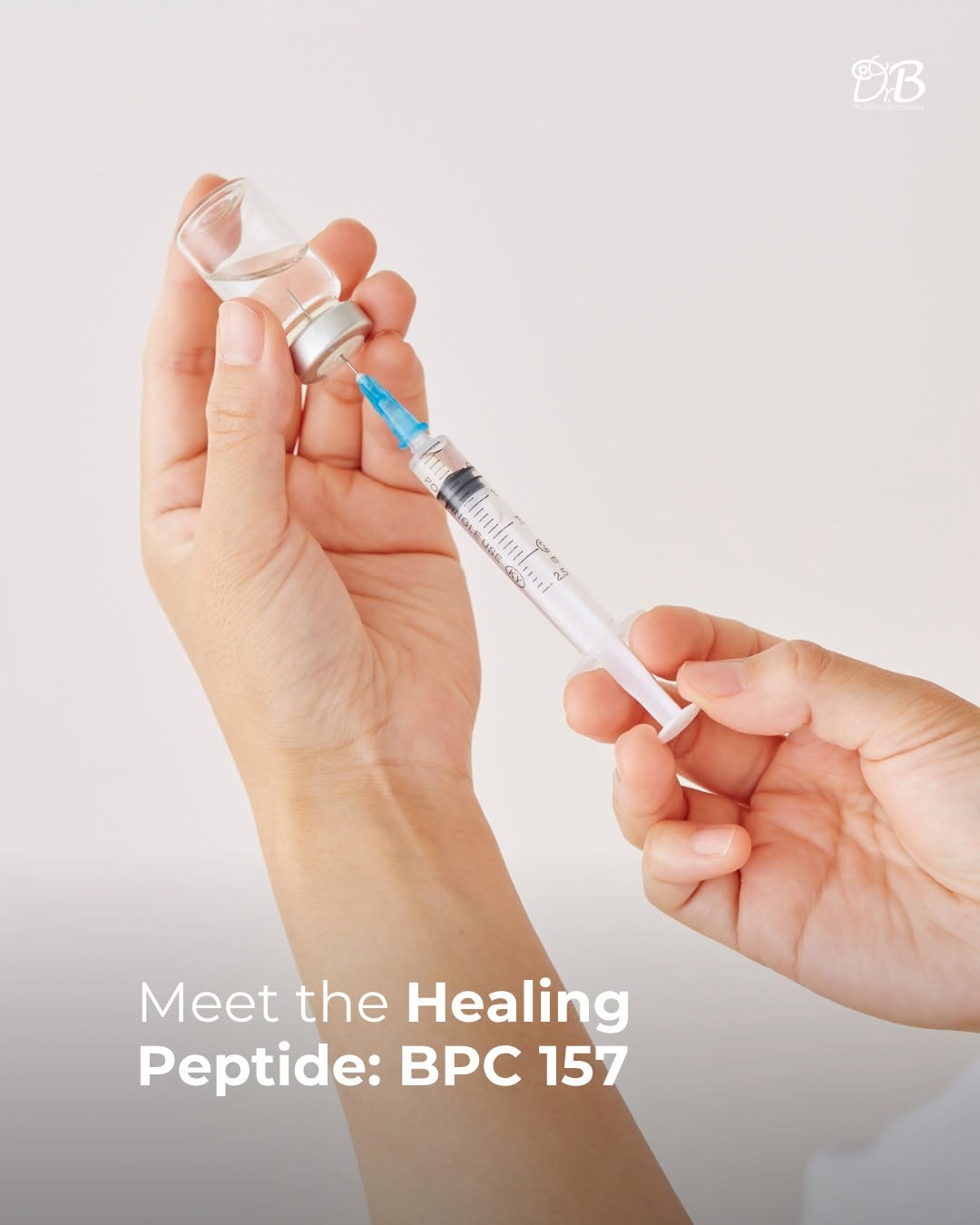 Instagram post by Dr. Diane Brzezinski, DO: Joint pain that won't heal. Gut issues that won't resolve. Slow recovery after injury. BPC-157 is a regenerative peptide that supports tendo…
