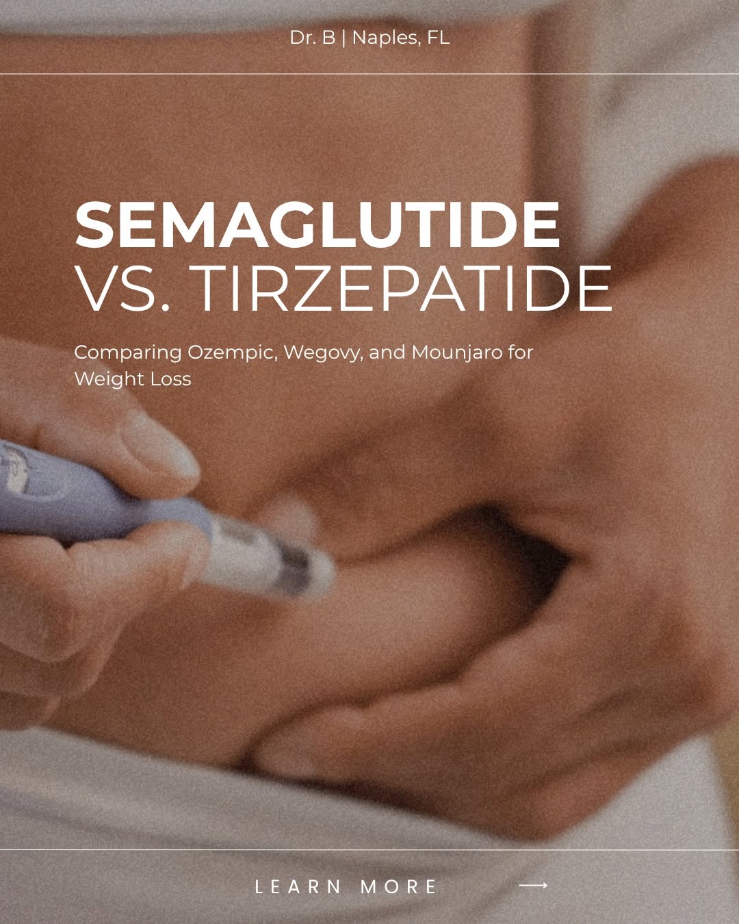 Instagram post by Dr. Diane Brzezinski, DO: Ozempic. Wegovy. Mounjaro. Zepbound. Everyone's talking about them, but most people don't actually know what sets them apart. Swipe through …