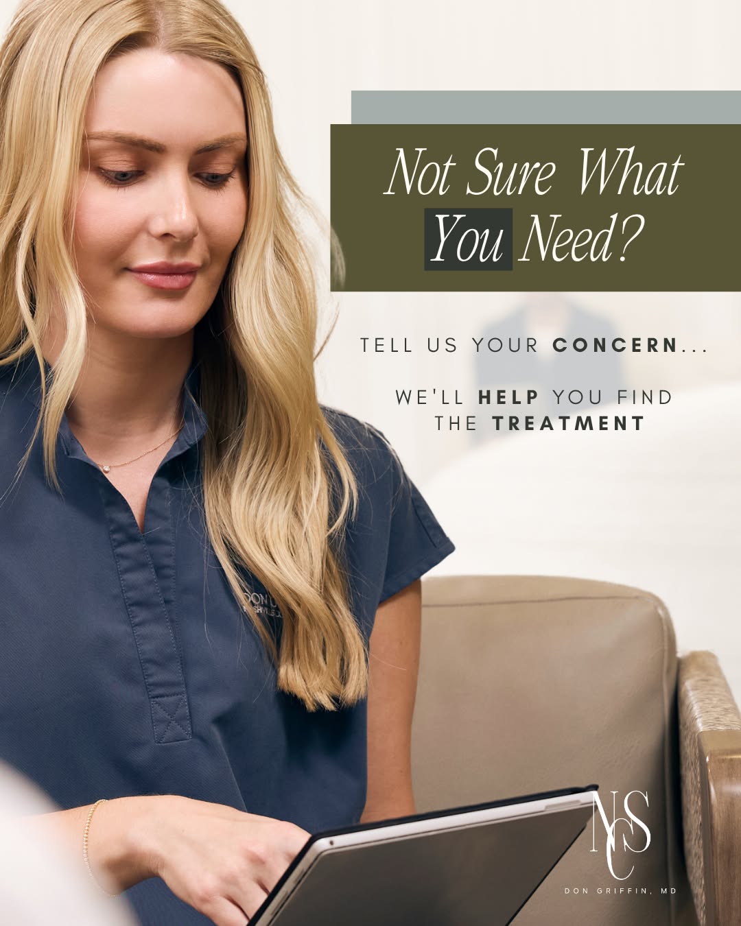Instagram post by Dr. Don W. Griffin: You don't need to know every treatment option. That's our job. Come in with your concerns, and we'll recommend a personalized plan design…