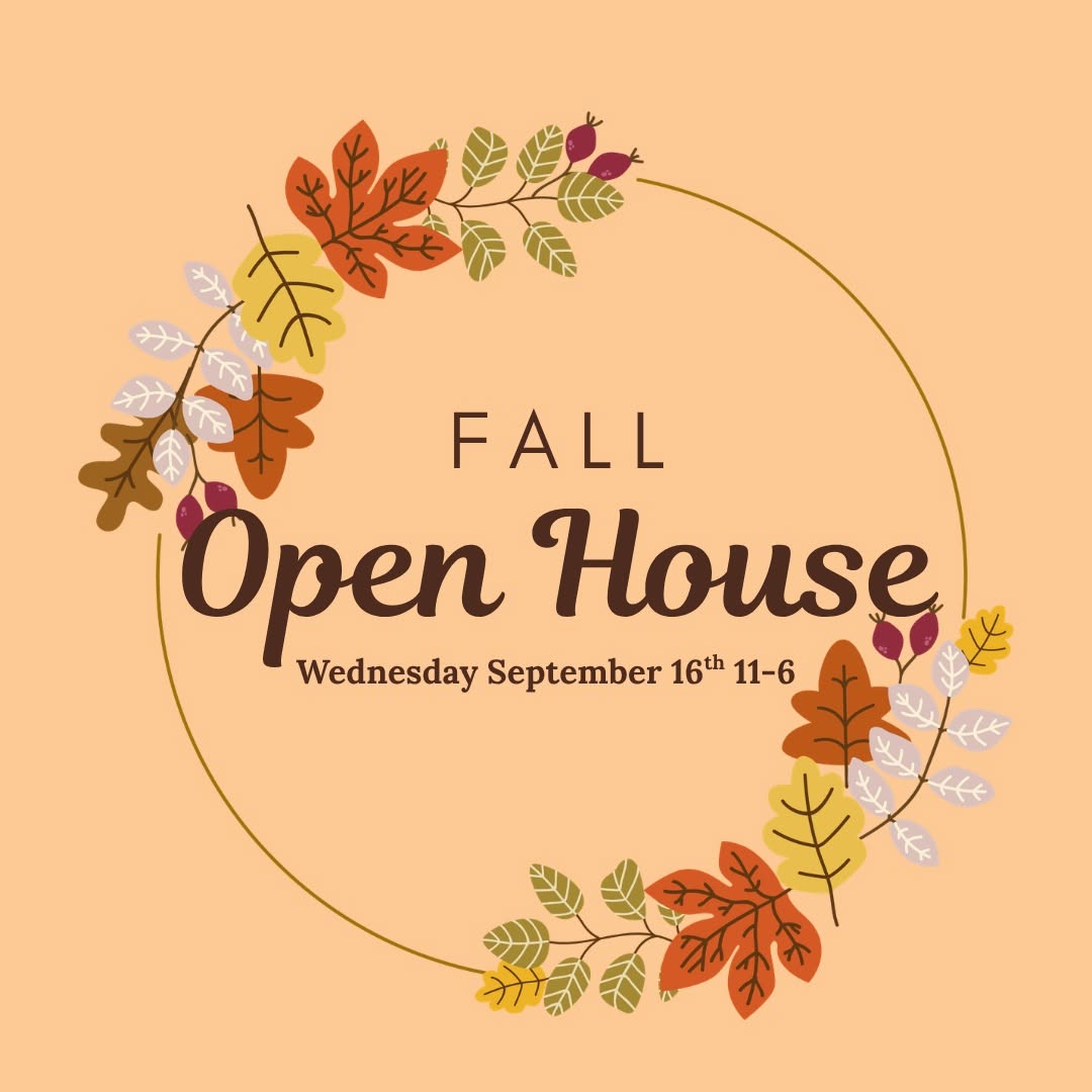 Instagram post by Dr. Donald Clemons: 🍂IT'S ALMOST HERE!🍂 Just a little reminder that our Fall Open House is coming up! 🍁✨ Come sip, shop, save & get ready to FALL in love wit…