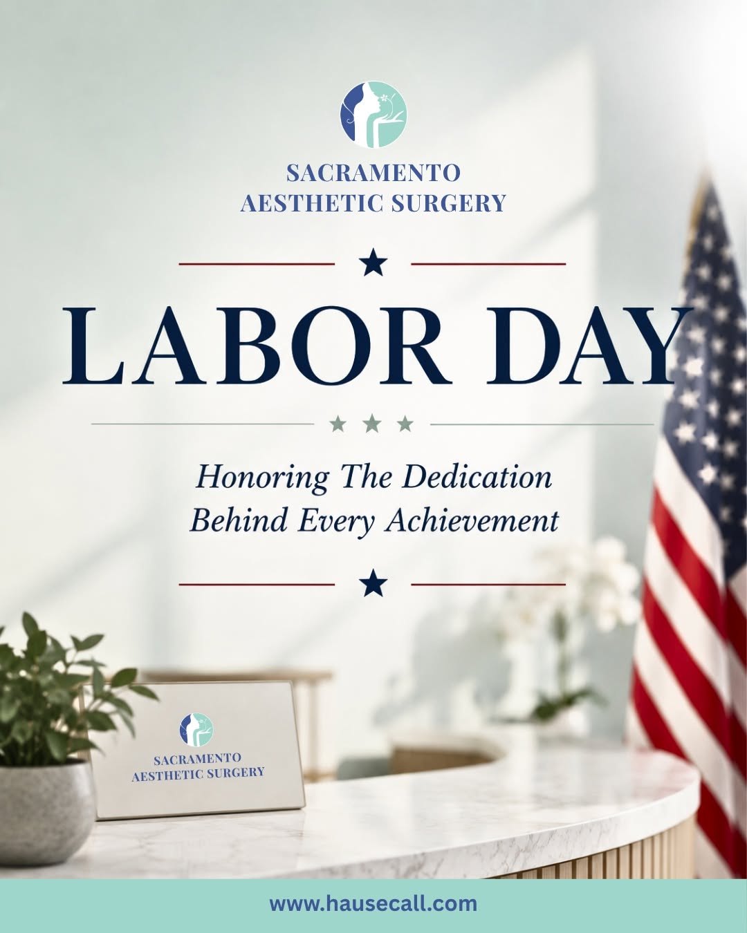 Instagram post by Dr. Donald W. Hause: Every accomplishment starts with dedication, and Labor Day is a reminder of the people whose daily efforts help move our communities forward…