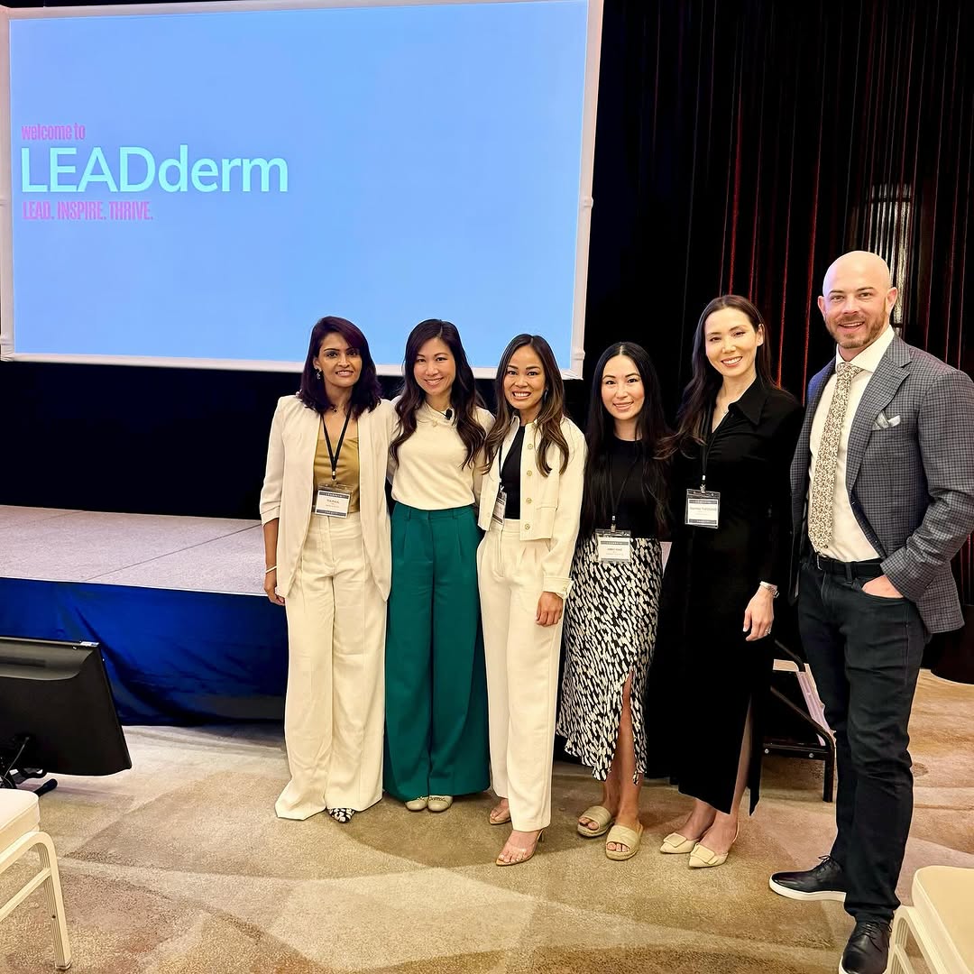 Instagram post by Dr. Donna Tran: Constantly inspired & evolving ✨ thank you for a wonderful conference! @lead.derm @pendrynewportbeach