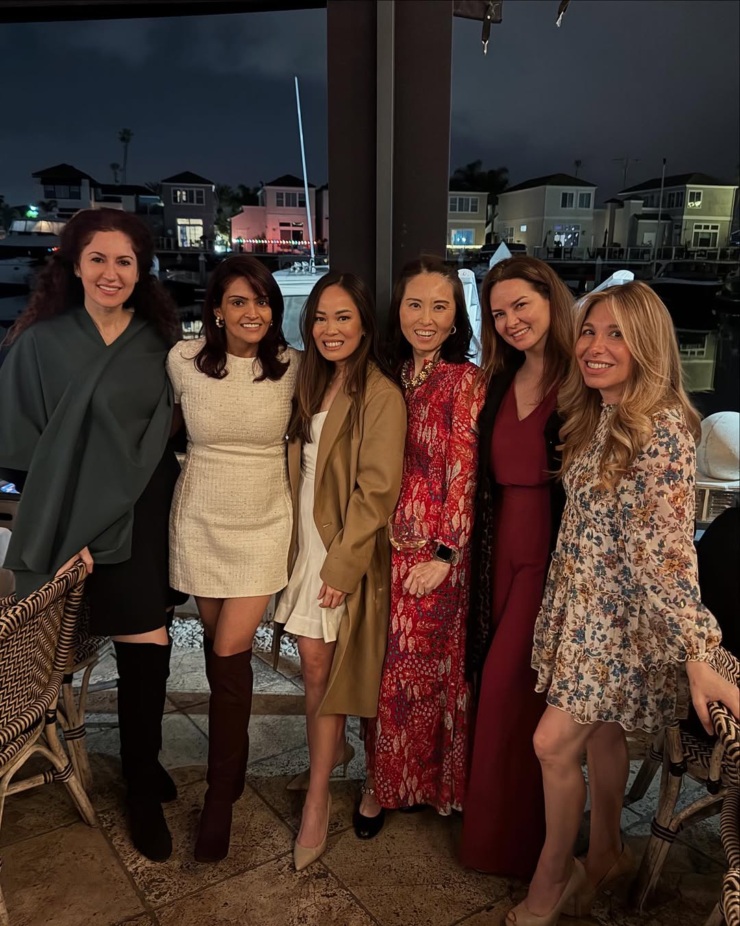 Instagram post by Dr. Donna Tran: OC Dermatologic Society Holiday Party 🎉 Grateful for the camaraderie and the incredible work we do! Here’s to continual learning, collabora…