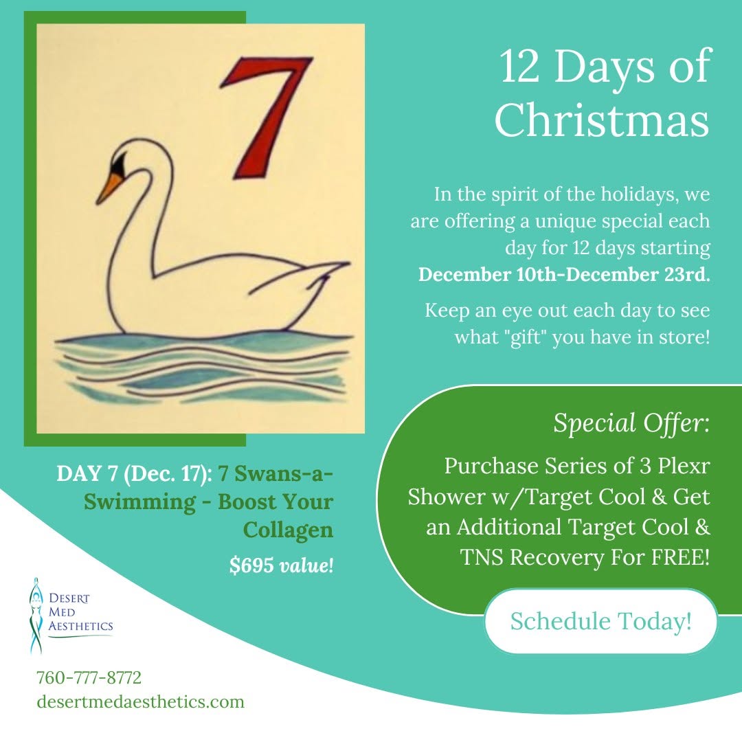 Instagram post by Dr. Doriana Cosgrove: 🎁 (continue) Let’s get into the holiday spirit with 12 promotions. Swipe to find an offer perfect for you ➡️ All offers are available until…