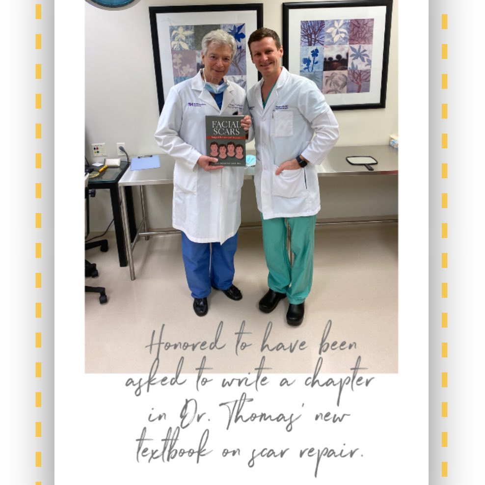Instagram post by Dr. Douglas Sidle: Northwestern Facial Plastic Surgery Team ✔️✔️✔️✔️ #plasticsurgery #plasticsurgeon #cosmeticsurgery #transformation #beforeandafter #makeover…
