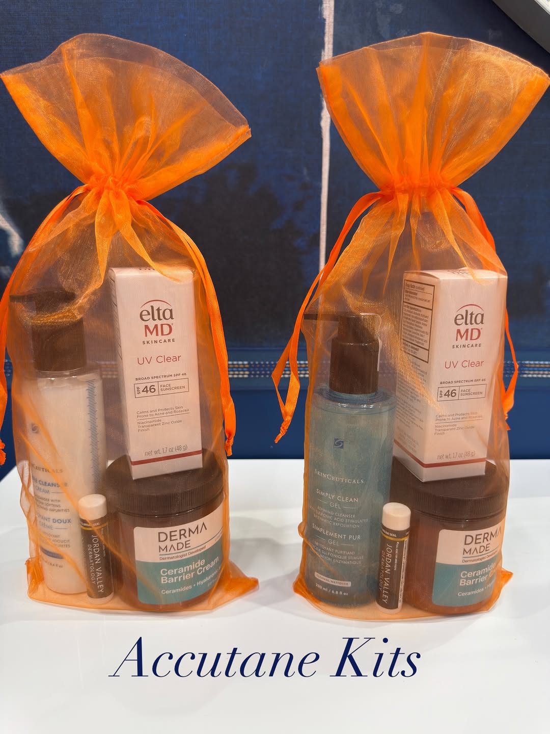 Instagram post by Dr. Douglass W. Forsha: We are now offering Accutane skincare kits! The skincare kits include: * EltaMD UV SPF 46 Sunscreen (choice of Clear or Tinted) * SkinCeutic…